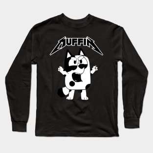 Muffin Bluey Metal Long Sleeve T-Shirt